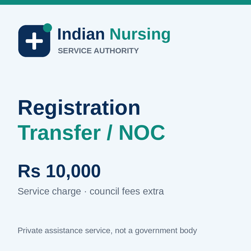 Registration Transfer / NOC Guidance